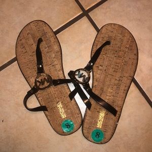 Michael Kors Sandals Brand New Black Size 8
